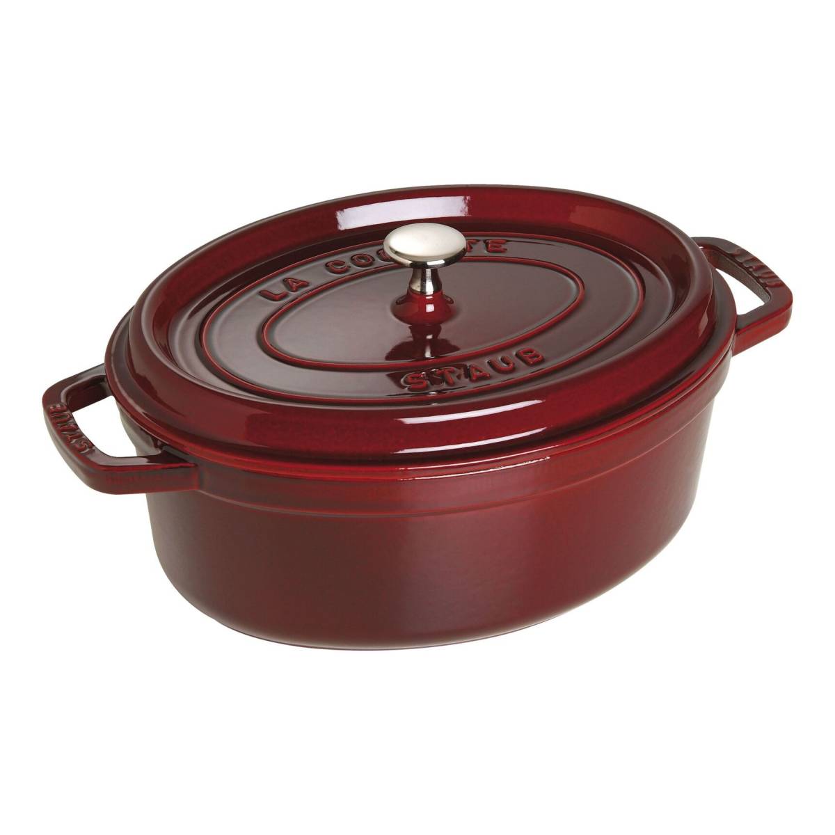 新品未使用　ストウブ STAUB 無水鍋 ピコ・ココットオーバル 29cm グレナディン 40509-364_画像1