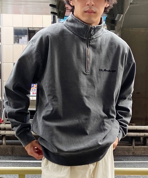 美品 8,470円【SHIPS別注】gym master: ヘビーウェイト スキッパー スウェット//10,780円 QUIKSILVER　クイックシルバー ウォッシュ加工_画像2