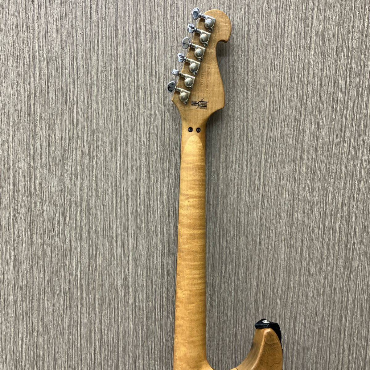 【S1119】ワッシュバーン ソリッドボディ・エレキギター Washburn Nuno Bettencourt N4 Vintage Signature Electric Guitar Natural _画像8