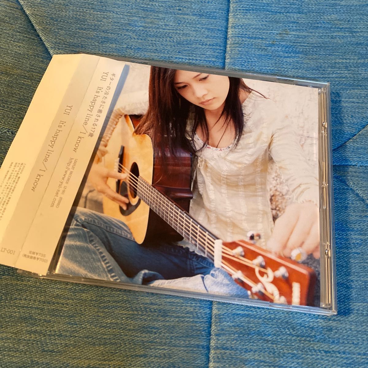 YUI「It's happy line」1000枚 インディーズ限定CD おまけとして YUI「It's happy line」1000枚 インディーズ限定CD おまけとして