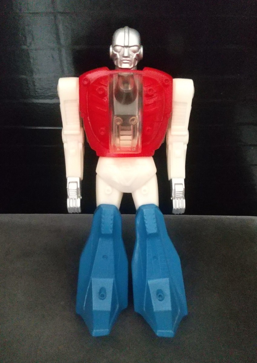 タカラ ソフビ サイボーグ研究所 ビクトリー計画 ロボットマン ソフビ ミクロマン 変身サイボーグ ダイアクロン