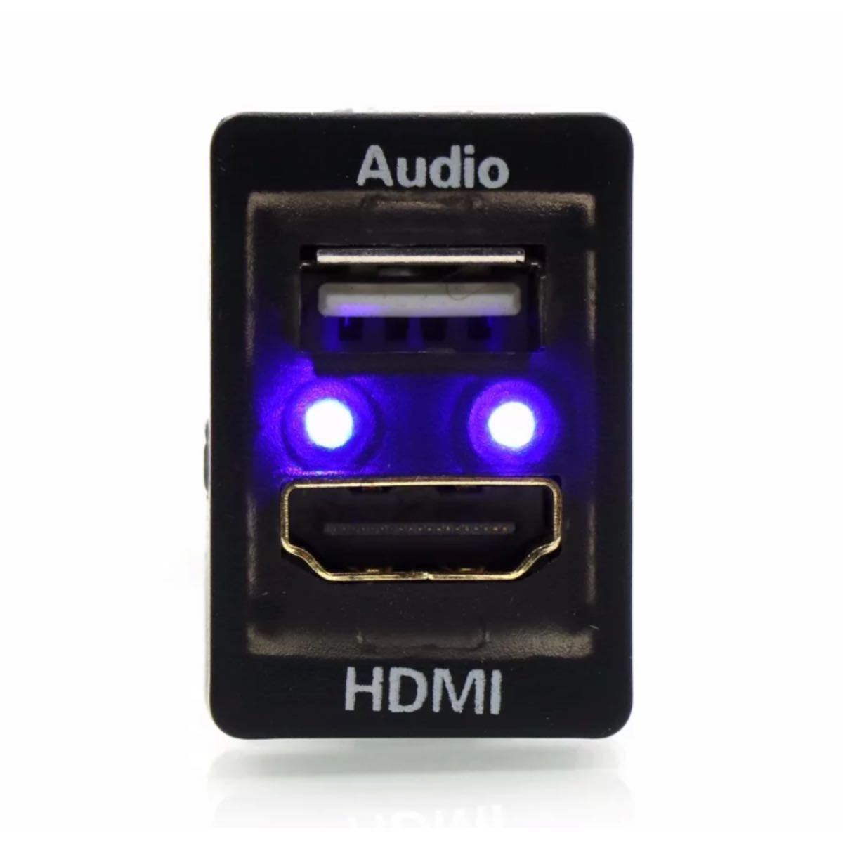 トヨタ　ダイハツ　汎用 増設ポート スイッチカバー　HDMI USB 入力ポート33x22.5mm Aタイプ　オーディオ　充電　カーナビ_画像2
