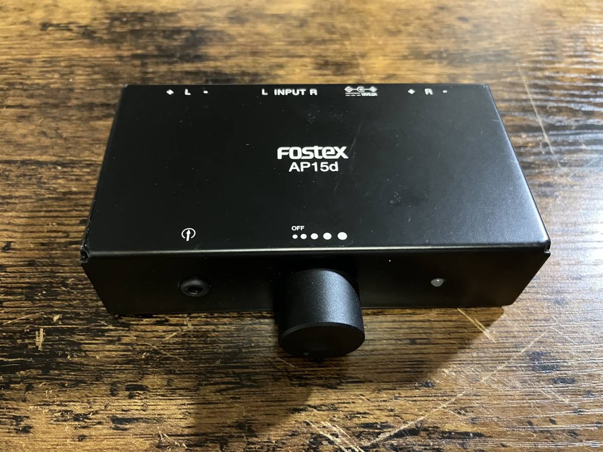 FOSTEX AP15dパーソナル・アンプ(中古)_画像1