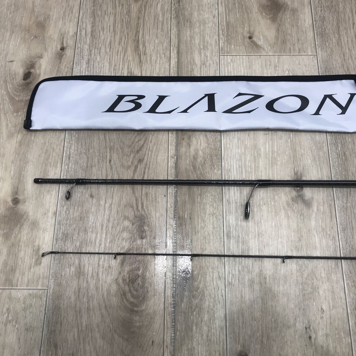 186 Z 1円〜 DAIWA BLAZON S64UL-2 ダイワ ブレイゾン 釣り 竿 ロッド 2ピース フィネスモデル 中古 【同梱不可】_画像3