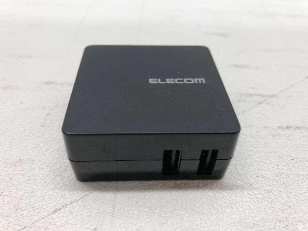 163　C)　Elecom　PCスピーカー/ゲーミング　通話用　ヘッドセット/USB　AC充電器/　セット　エレコム　中古　現状品　【ジャンク】_画像7