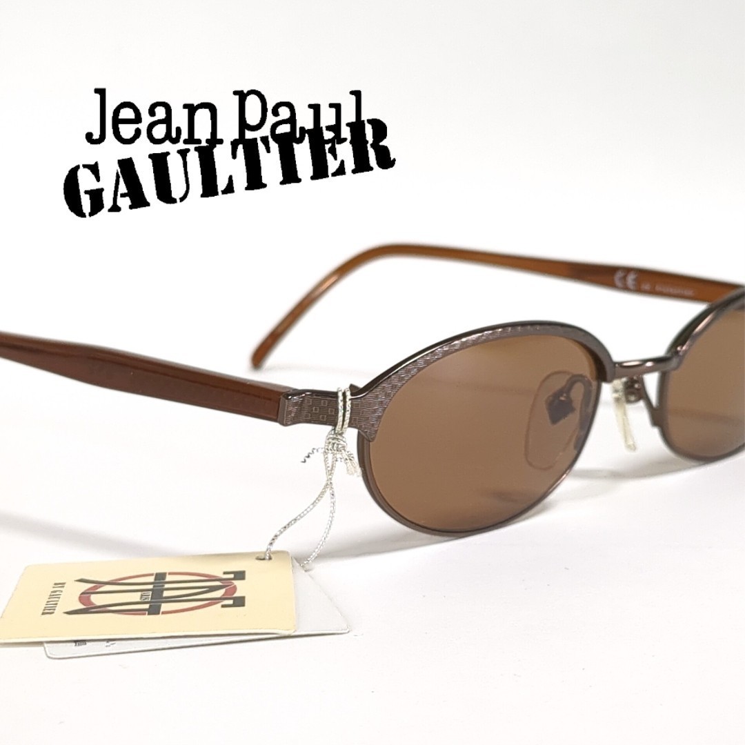 未使用】Jean Paul Gaultier サングラス 58-0012 ブラウン 日本製