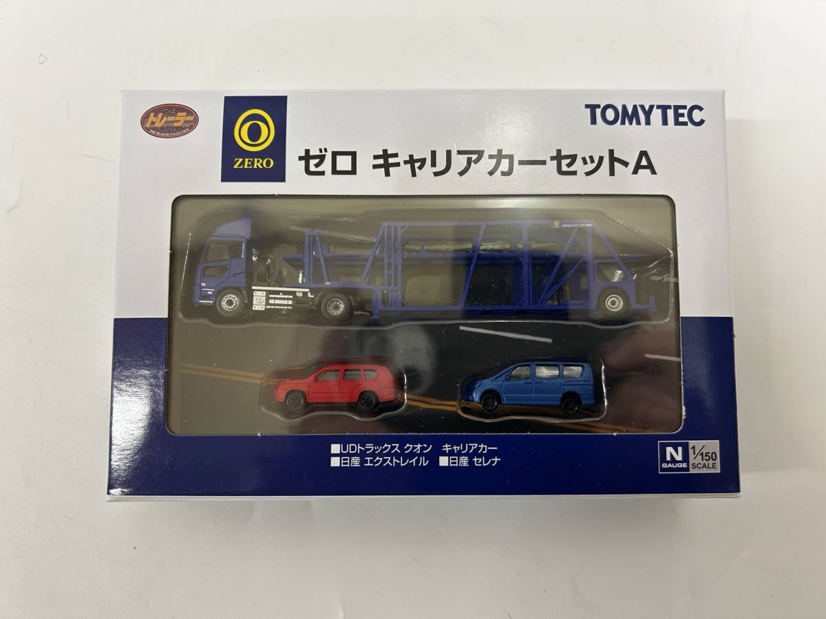 ザ・トレーラーコレクション トレコレ ゼロ キャリアカーセット A ジオラマ用品 新品・未開封_画像5