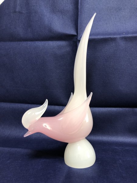 【 ムラーノ ガラス MURANO GLASS 】鳥 ヴェネツィアン グラス ARCHIMEDE SEGUSO アルキメデ セグソ インテリア 置物 オブジェ ■由154_画像2