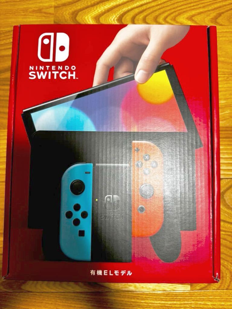 Nintendo Switch 本体 有機ELモデル Joy-Con(L) ネオンブルー/(R