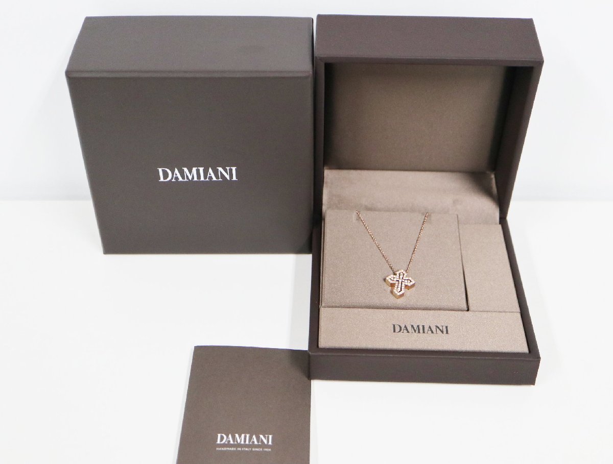 ダミアーニ DAMIANI ベルエポック クラウン S クロス ピンクゴールド 未使用品 ダイヤ 20089079 ユニセックス ジュエリーの画像6