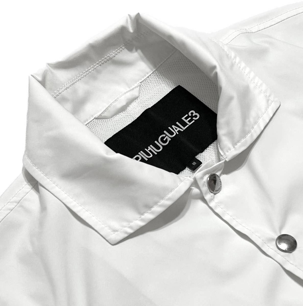 定価5万 1piu1uguale3 LIMONTA NYLON COACH SHIRTS JACKET Ⅲ 定価5万 1piu1uguale3 LIMONTA NYLON COACH SHIRTS JACKET Ⅲ