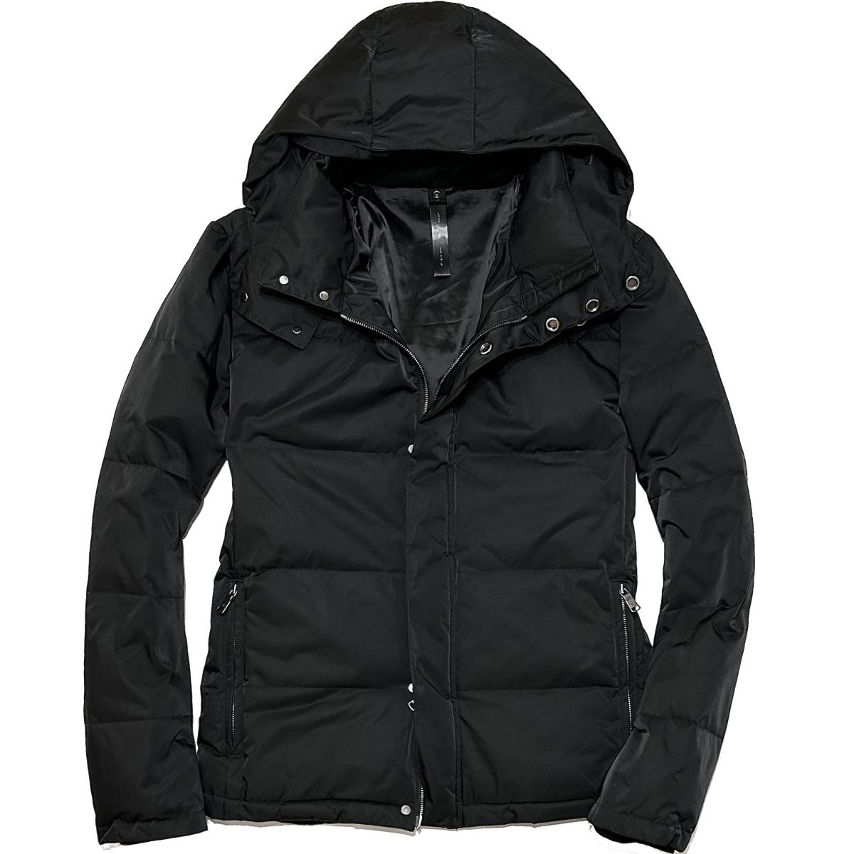 定価10万 wjk SEPARATE HOOD SIMPLE DOWN JACKET XLサイズ 黒 セパレートフードシンプルダウンジャケット akm ジュンハシモト_画像1