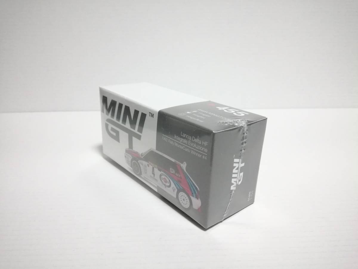 455 MINI GT 1/64 ランチア デルタ HF インテグラーレエボルツィオーネ モンテカルロラリー 1992 優勝車 #4 (左ハンドル) minigt_画像4