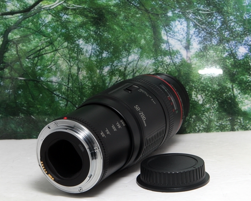 ☆1円スタート♪美品の軽いLレンズ☆ちょい訳ありCANON EF 50-200mm F3.5-4.5L♪_画像2