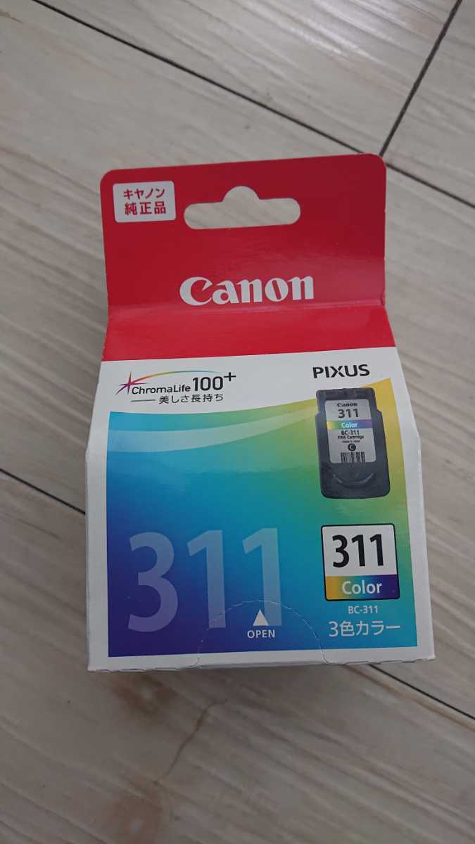 新品　Canon キャノン 純正品　 BC-311　3色カラー　＜取付期限　2023.10＞_画像1