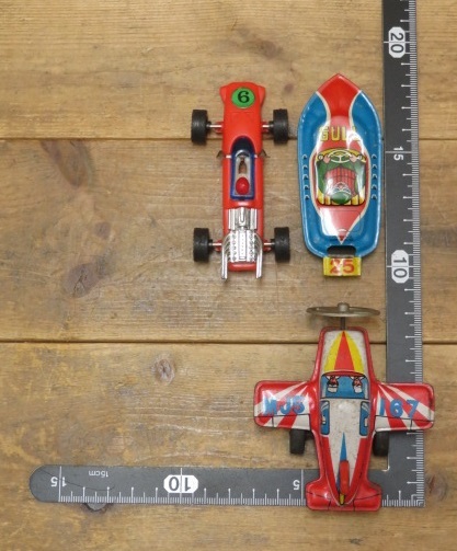  prompt decision * tin plate. toy other *4 point +1 point set * airplane MJ5-167bo- tracer race racing car race car * toy . toy Showa Retro that time thing 