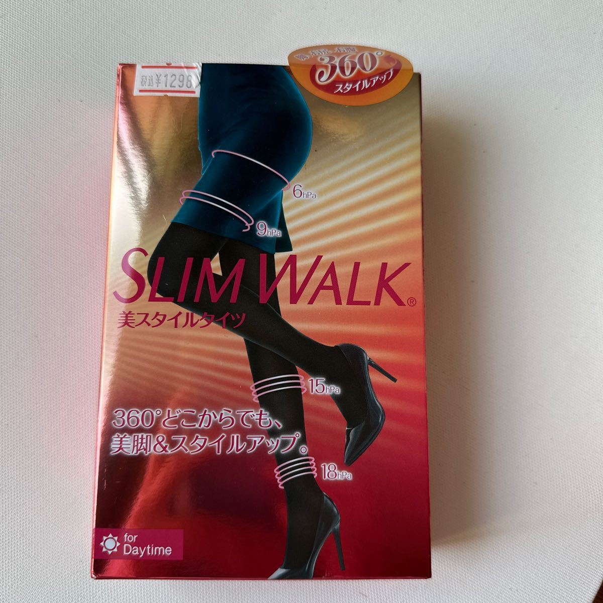 スリムウォーク ブラック 美脚 SLIM WALK 美尻 タイツ 80デニール SM 美スタイルタイツ_画像1