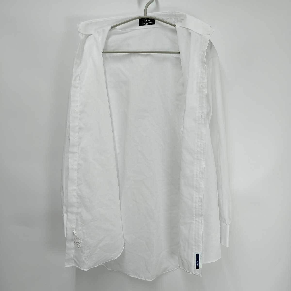 【中古】LES MUES ワイシャツ 43-82 ホワイト ECLM14-80 メンズ_画像2