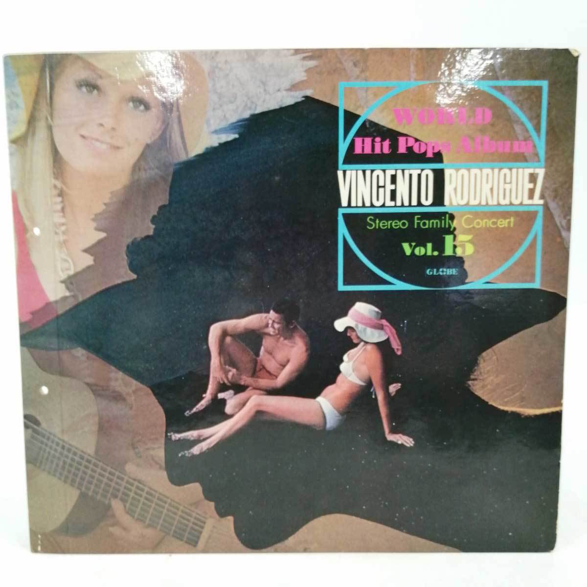 【中古】LP レコード VINCENTO RODRIGUEZ ビンセント ロドリゲス WORLD Hit Pops Album Vol.15_画像1