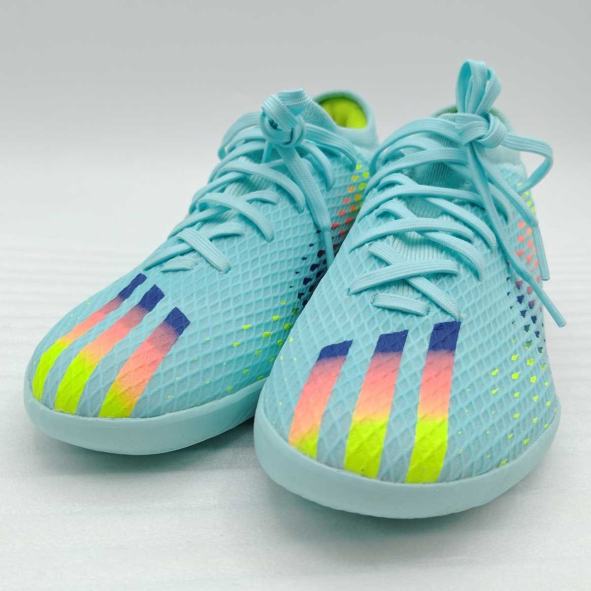 【中古】アディダス エックス スピードポータル.3 IN フットサル トレーニングシューズ 24.5cm GW8466 メンズ ADIDAS_画像2