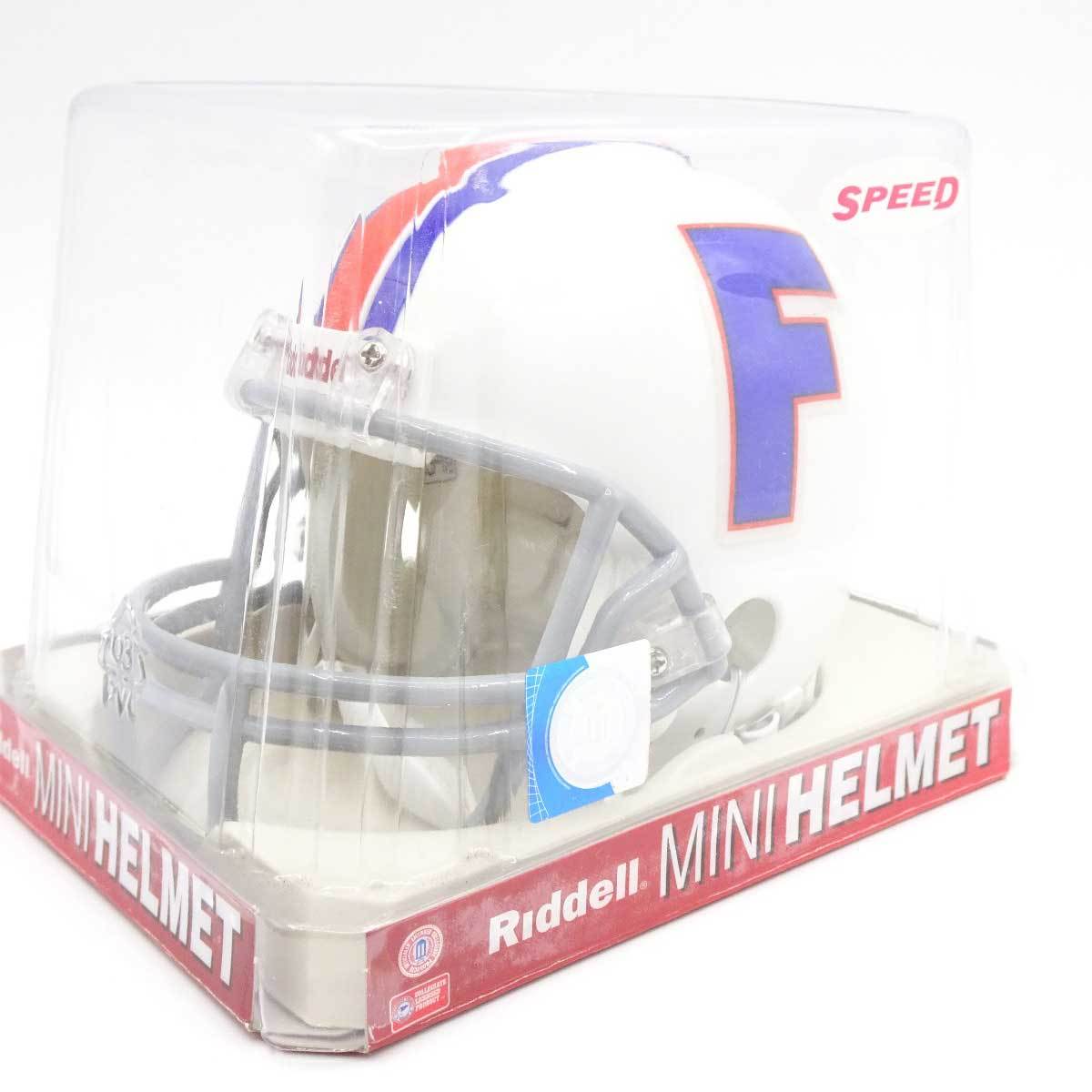 【中古】フロリダ大学 ゲーターズ Gators NCAA アメフト #12 Chris Leak クリス・リーク 直筆サイン入り ミニヘルメット_画像1