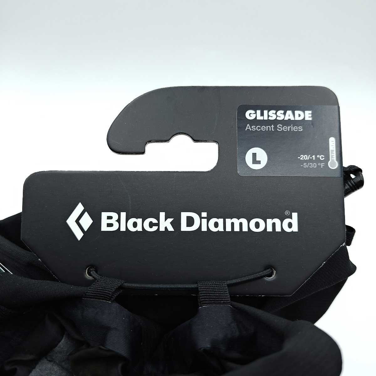 【中古・未使用品】ブラックダイヤモンド グリセード グローブ 手袋 Glissade GLOVE L ブラック BD801891 メンズ BlackDiamond 登山_画像3