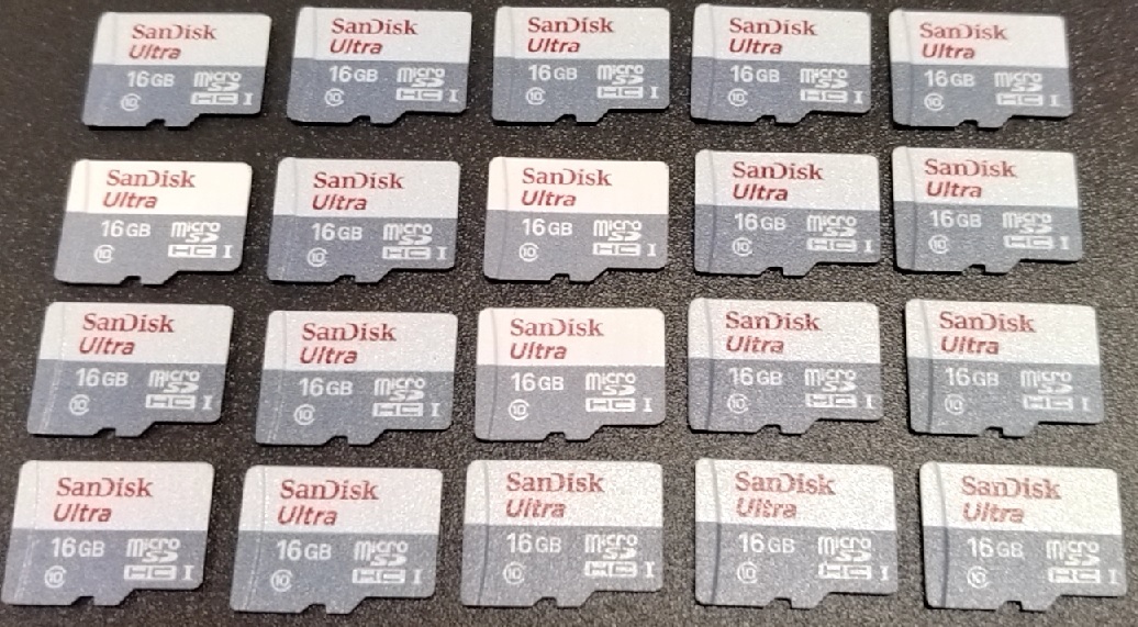 Sandisk Ultra microSDカード 16GB 20枚セット、送料込み！_画像1