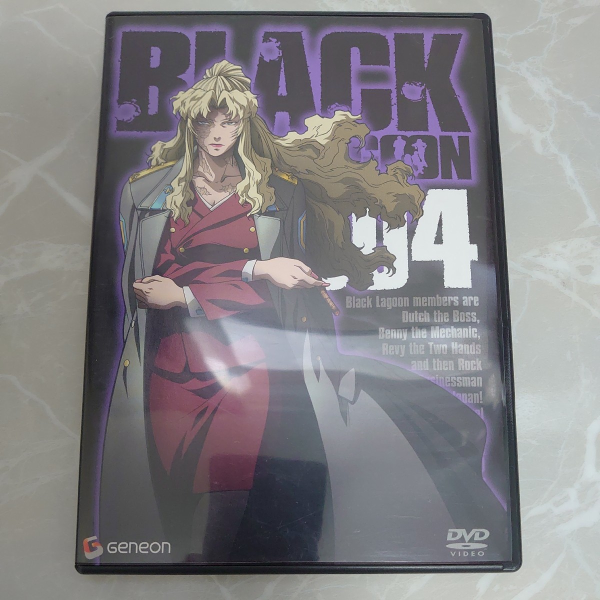 DVD BLACK LAGOON 004中古品920_画像1