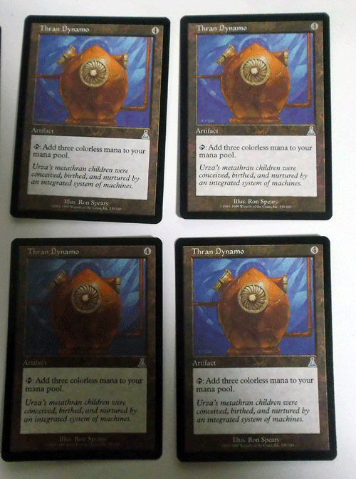ヤフオク ｍtg英語 4枚セット Thran Dynamo スランの発電