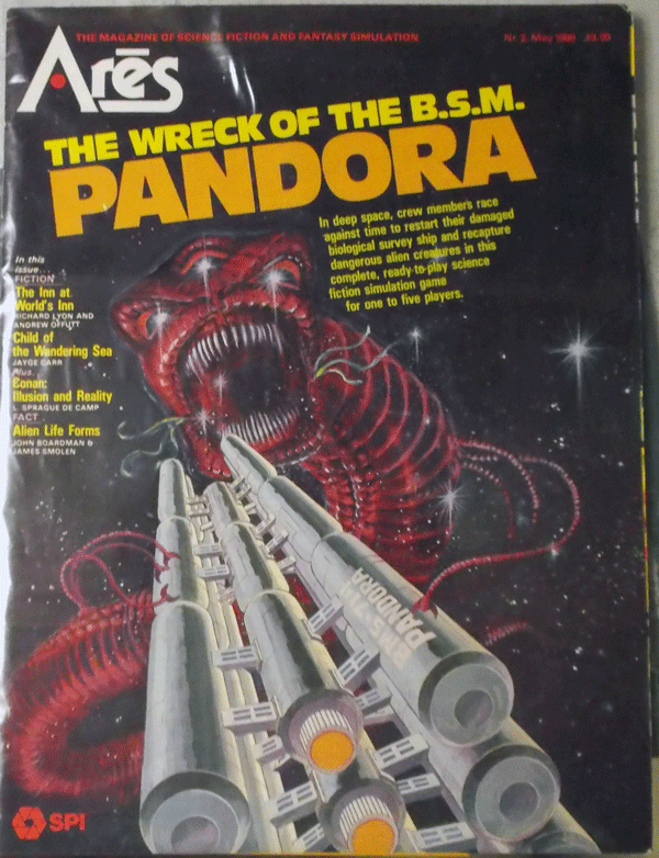 SPI/ARES NO.2 THE WRECK OF THE B.S.M. PANDORA/駒未切断/日本語訳付/中古品