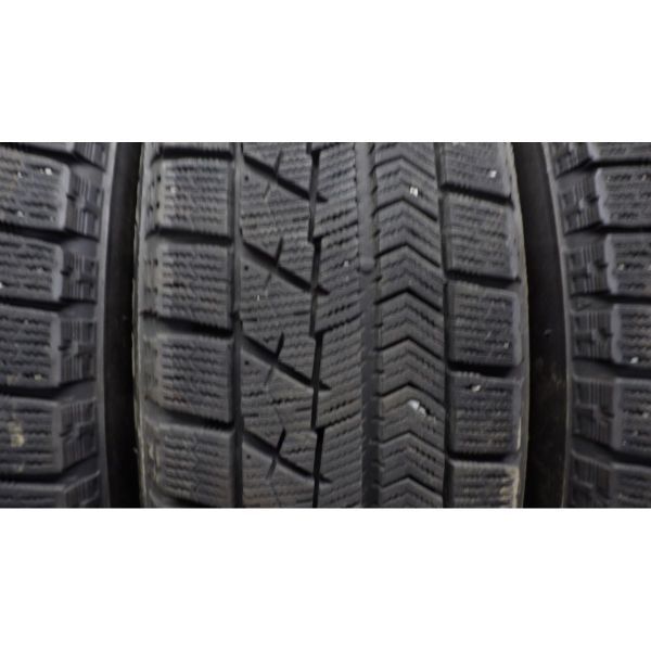 ブリヂストン BLIZZAK VRX 155/65R14 4本SET◆2018年製8分山スタッドレス◆中古 若干の片減りあり◆白石区手渡し可◆N-BOX,ワゴンR等に_画像3