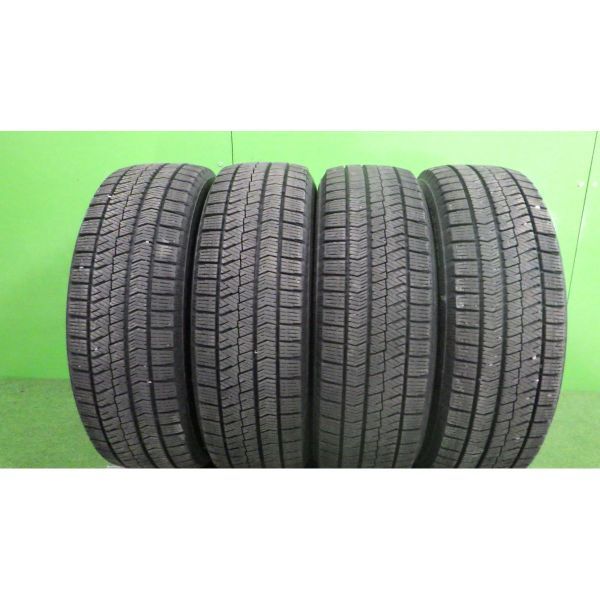 ブリヂストン BLIZZAK VRX2 195/65R15 4本SET◆2018年製8分山スタッドレス◆中古 特筆すべき損傷はなし◆白石区手渡し可◆ステップワゴン等_画像1