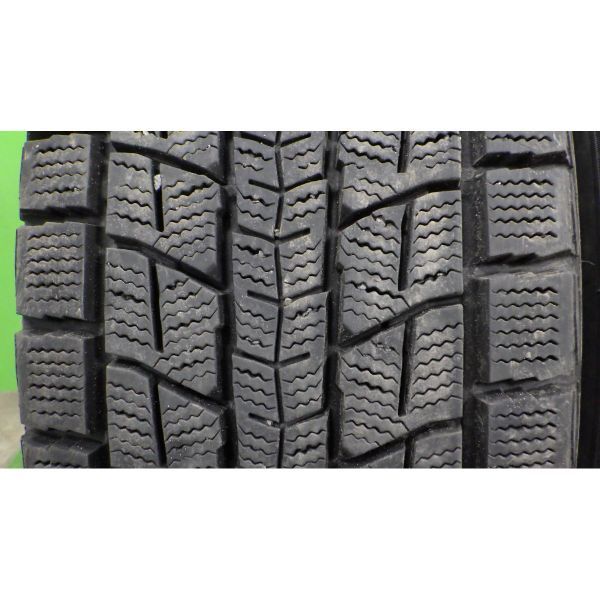 ダンロップ WINTER MAXX SJ8 225/65R17 4本SET◆2019年製9分山スタッドレス◆中古 特筆すべき損傷はなし◆白石区手渡し可◆ハリアー等に_画像2