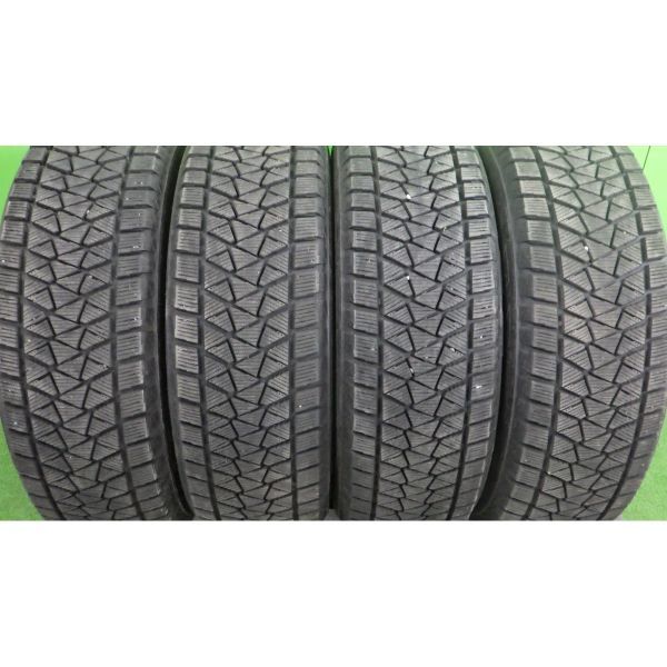 ブリヂストン BLIZZAK DM-V2 225/65R17 4本SET◆2018年製8分山スタッドレス◆中古 特筆すべき損傷はなし◆白石区手渡し可◆RAV4,ハリアー等_画像1