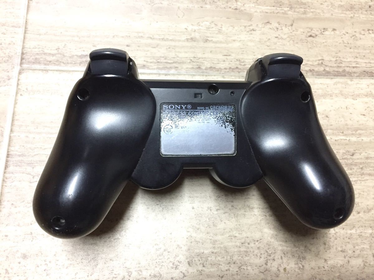 ★動作良品即決★分解清掃済み★PS3 SONY純正品 コントローラー デュアルショック3 ブラック_画像2