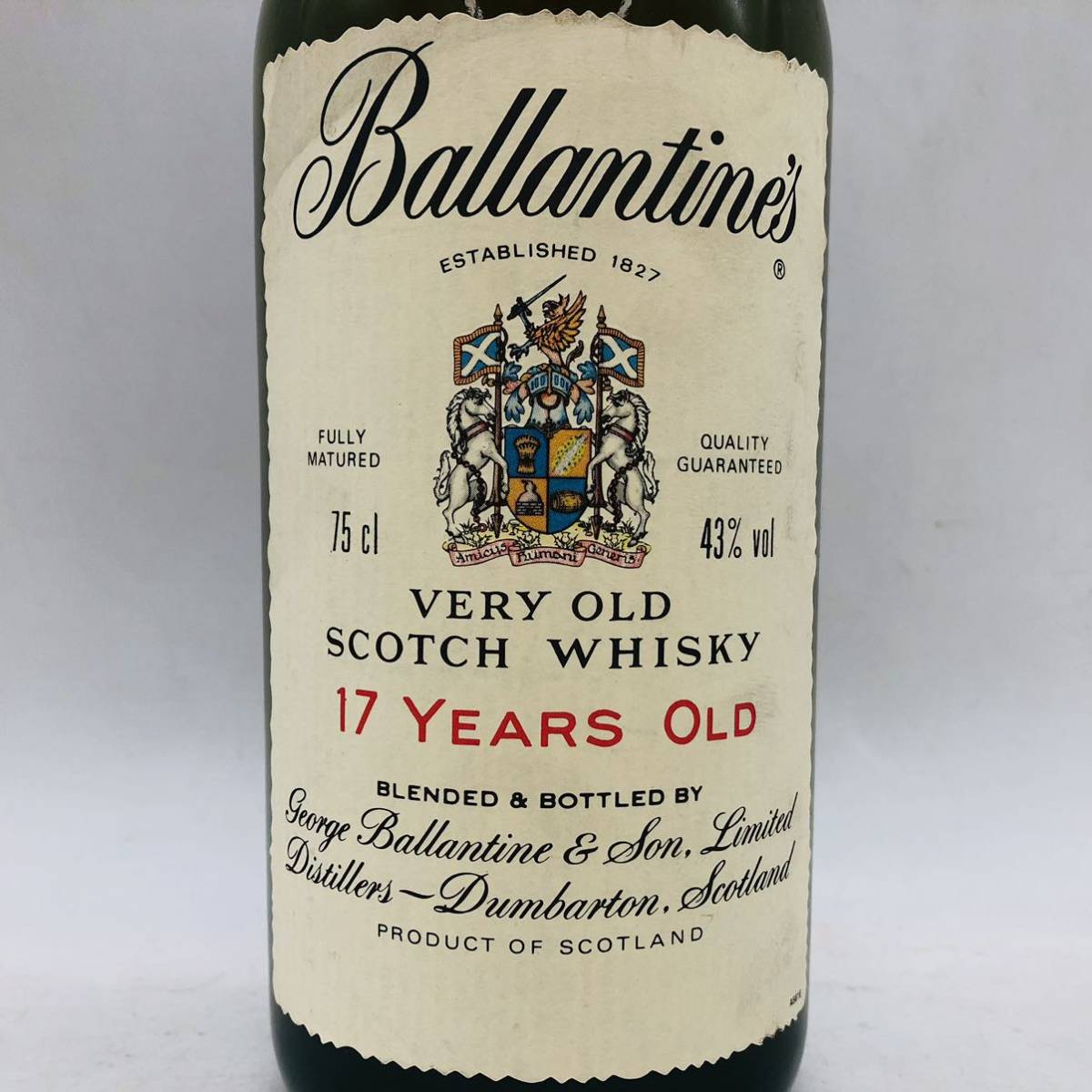 【未開栓】Ballantine's バランタイン 17年 ベリーオールドスコッチウイスキー 750ml 43% WH40421_画像2