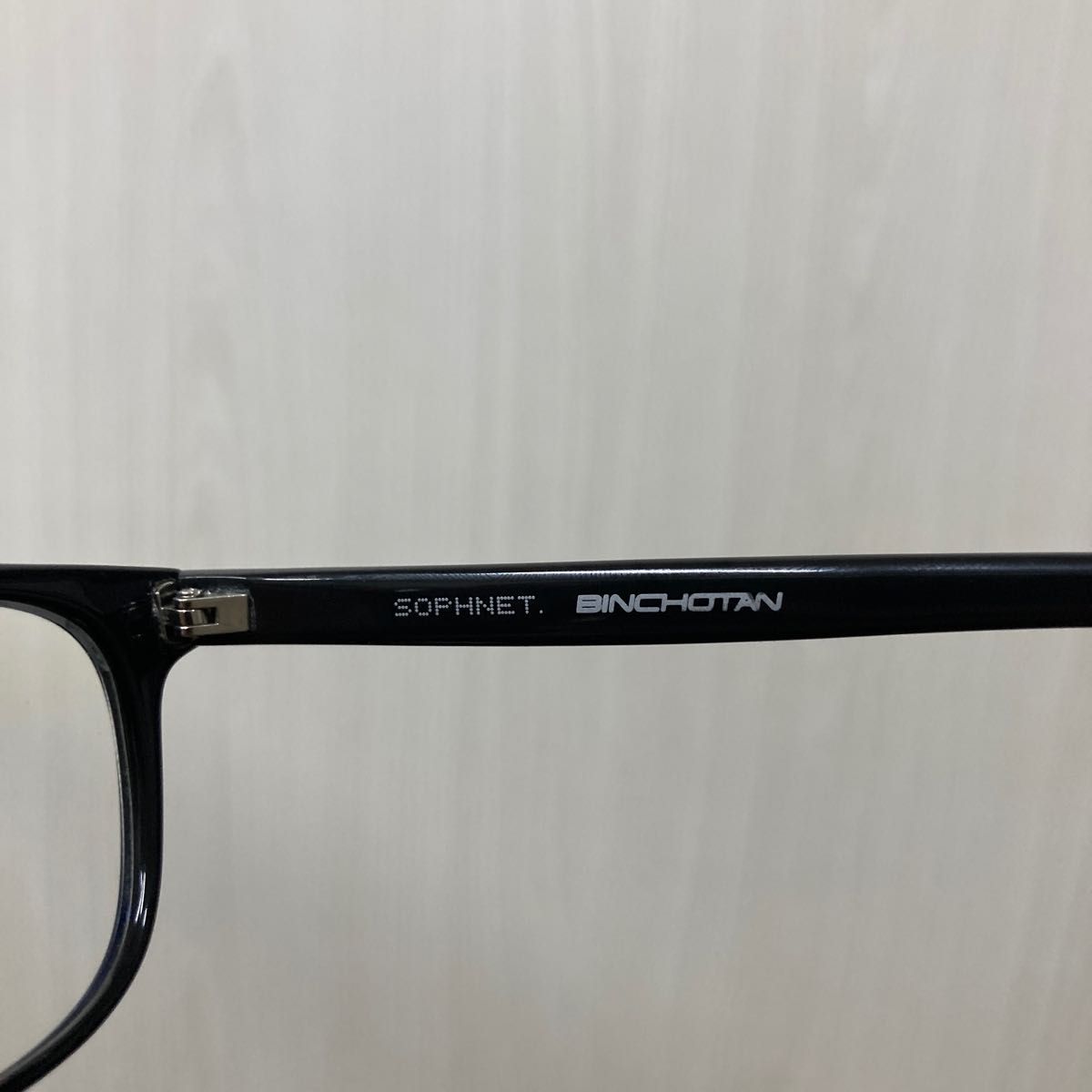 SOPHNET. × 金子眼鏡 | BINCHOTAN GLASSES 度なし