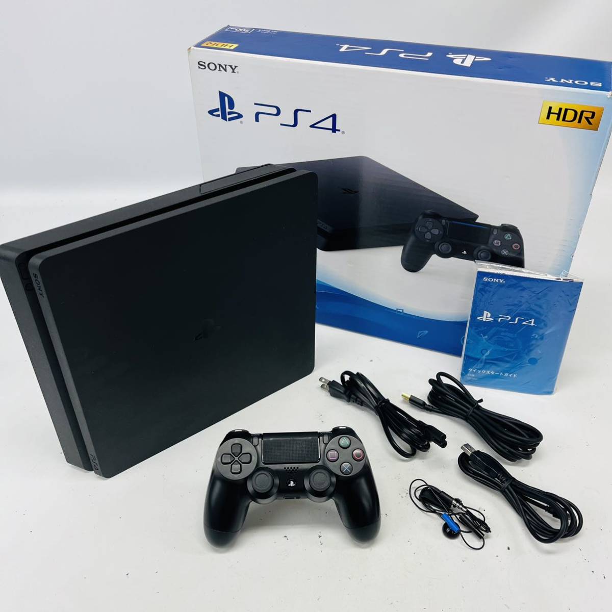 ☆円〜☆ SONY PS4 500GB 本体 CUH-2200A FW10.71 ジェットブラック