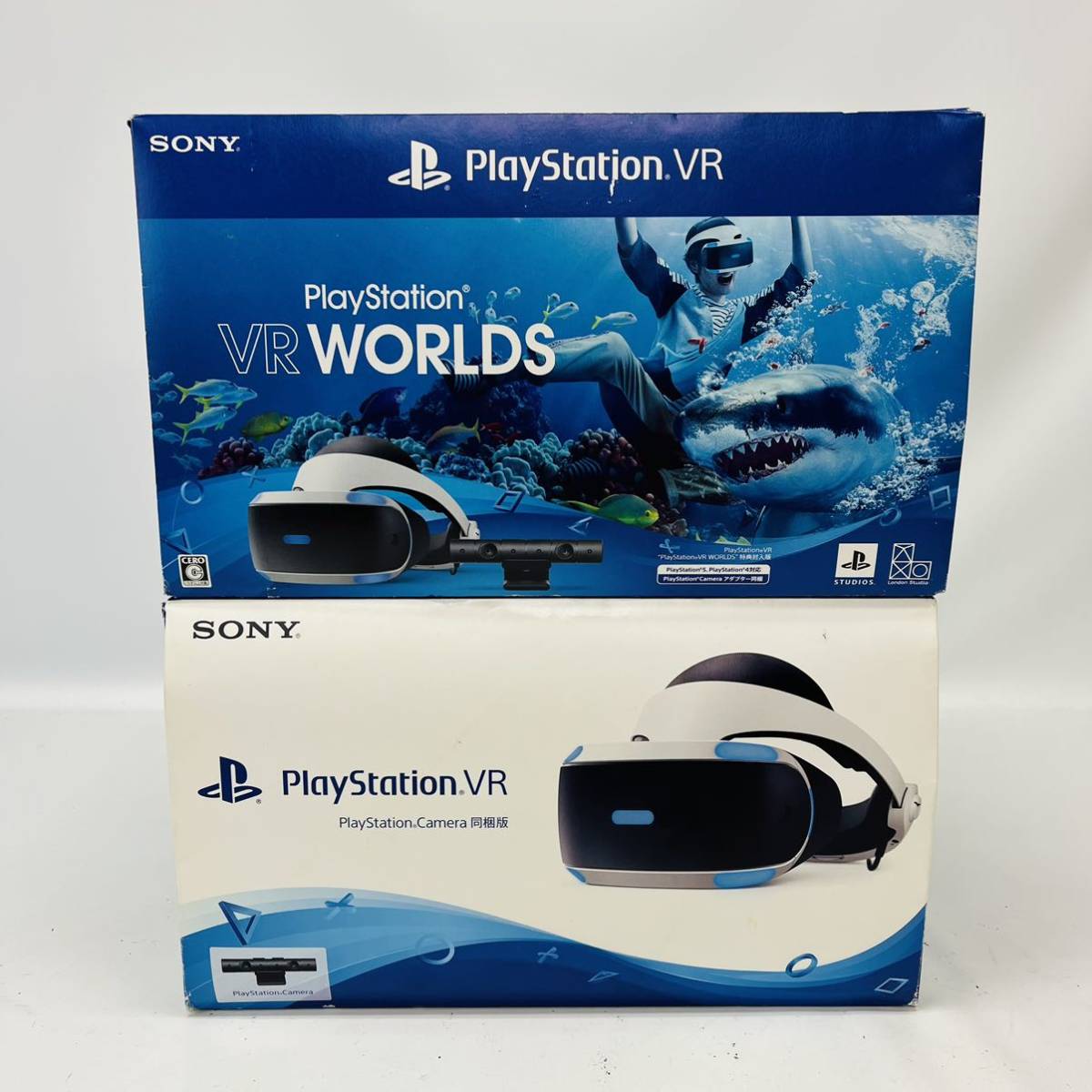 ☆1円〜☆ SONY ソニー PlayStation VR まとめて 2台 セット PSVR 本体