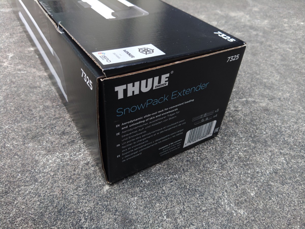 THULE SnowPack Extender th7325　スキーキャリア　スノーボードラック_画像2