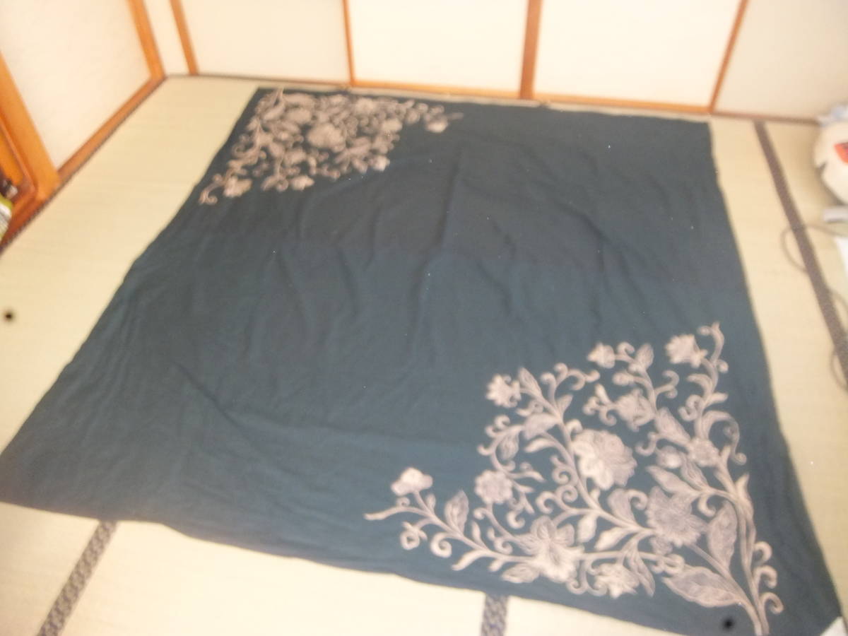  double extra-large furoshiki floral print furoshiki cloth back curtain Noren 