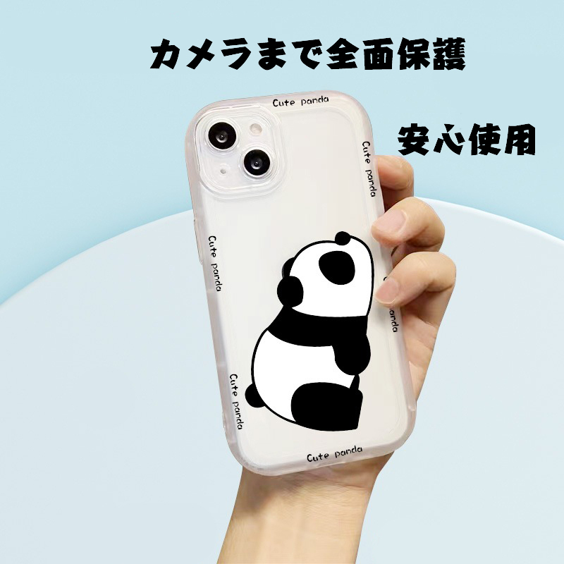 iphone13ケース カーバー TPU 可愛い　パンダ　お洒落　　軽量 耐衝撃 　高品質_画像3
