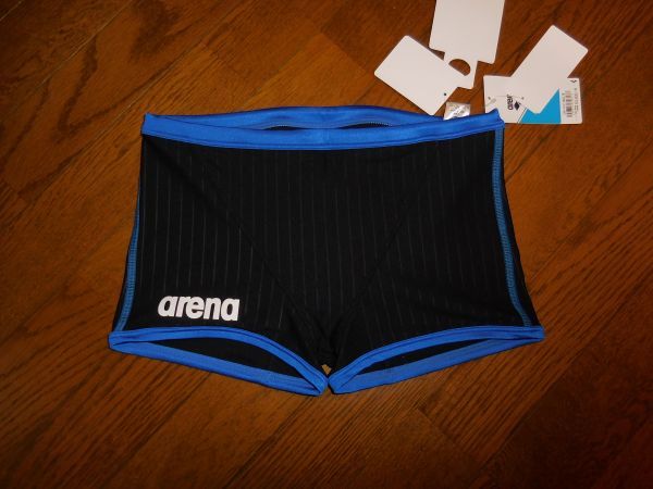 [arena] Arena жесткий костюм / Short box чёрный × синий / размер S тренировка для .. купальный костюм . хлеб 
