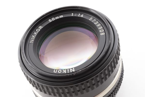 #g607★実用品★ Nikon ニコン Ai-s NIKKOR 50mm F1.4_画像10