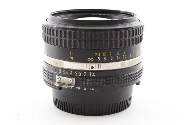 #g607★実用品★ Nikon ニコン Ai-s NIKKOR 50mm F1.4_画像8