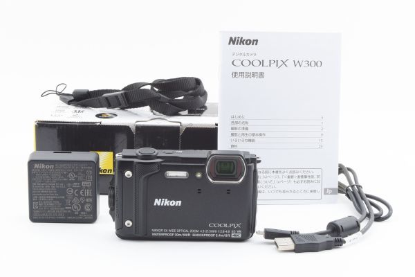 代引き不可】 Nikon #h63☆極上美品☆ ニコン W300 COOLPIX ニコン
