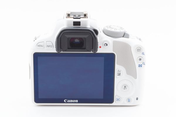 #h68★実用品★ キャノン Canon EOS Kiss x7 18-55mm IS STM レンズキット ホワイト_画像7