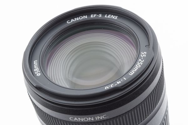 #h71★未使用品★ Canon キヤノン EF-S 55-250mm F4-5.6 IS_画像9