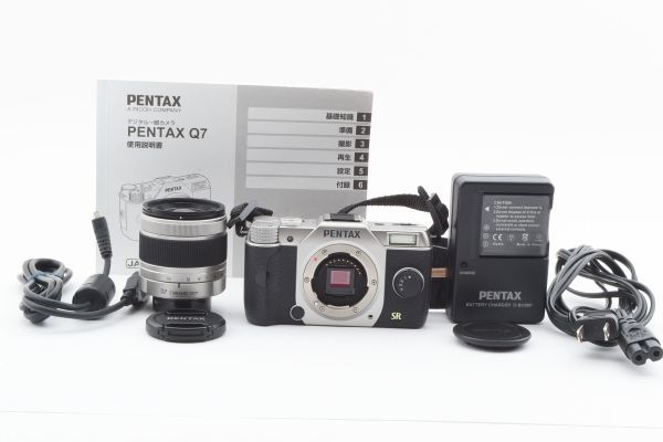 #h147★美品★ ペンタックス PENTAX Q7 ボディ + 5-15mm F2.8-4.5 02 STANDARD ZOOM