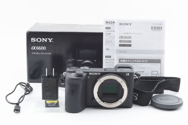 #h204★極上美品★ ソニー SONY α6600 ボディ ILCE-6600